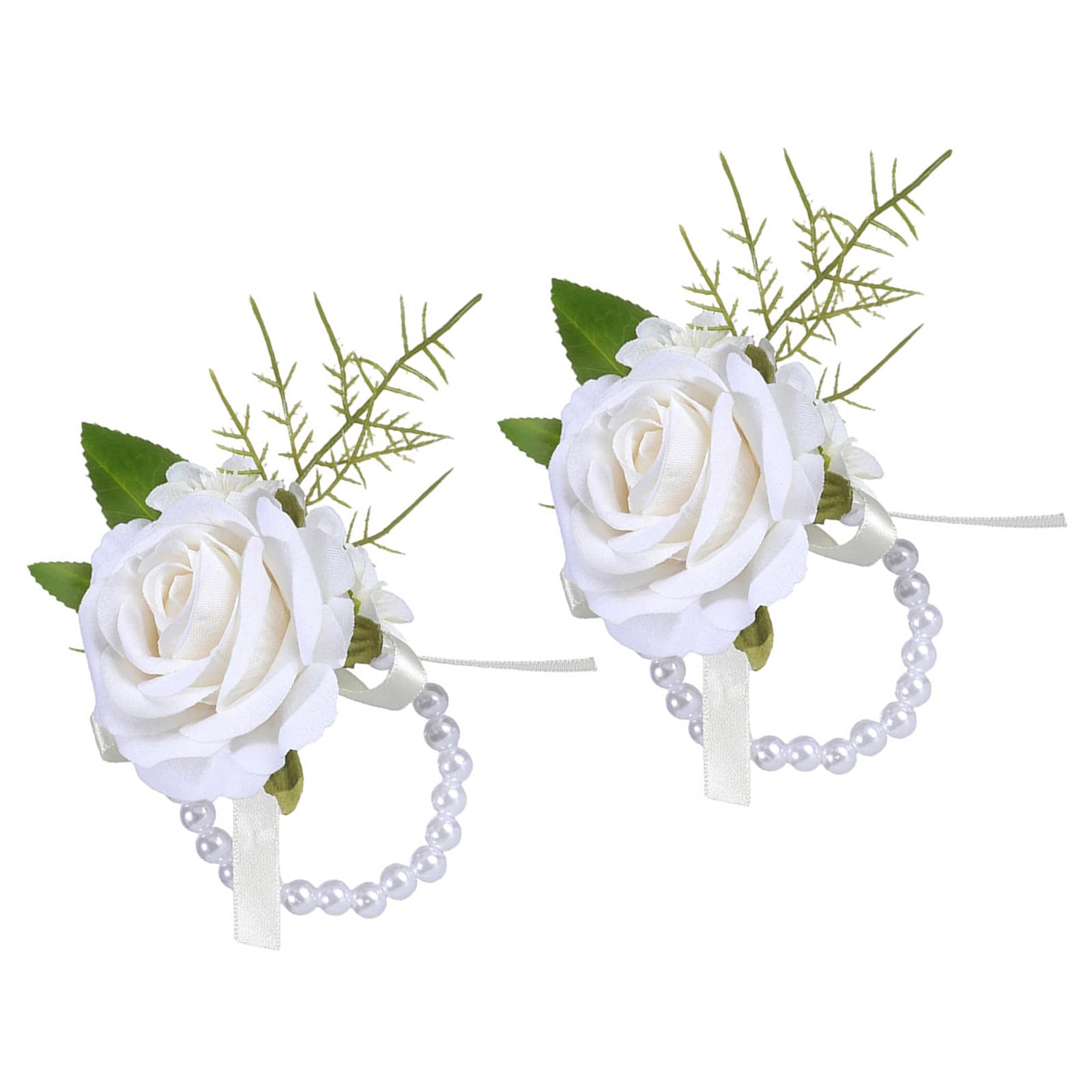 HDOYTXXM Luxury Silk Wrist Corsage for Bridal Party Prom Night Dance Event Rehearsal Dinner Accessories Luxury Wedding Jewelry
