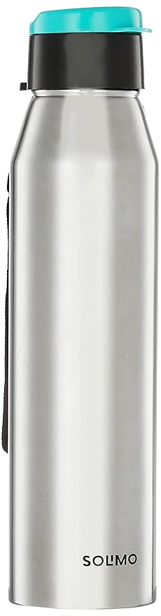 Amazon Brand – Solimo Stainless Steel Fridge Bottle 650ML at Rs. 164