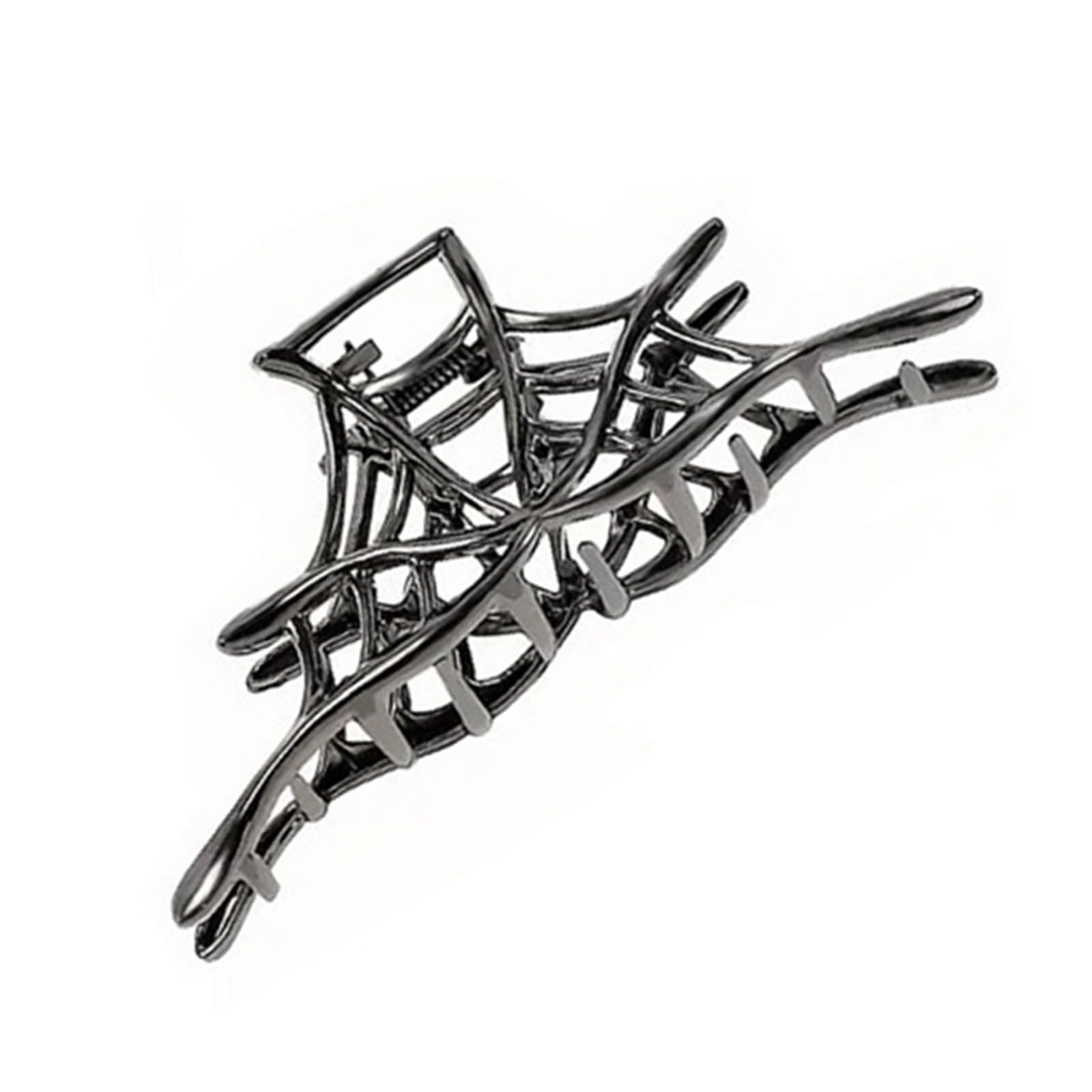 YUXITA Spiders Web Metal Hair Clip Secure Grip Practical Hairpin Nonslip Hair Accessory Fashin Hair For Women And Girls