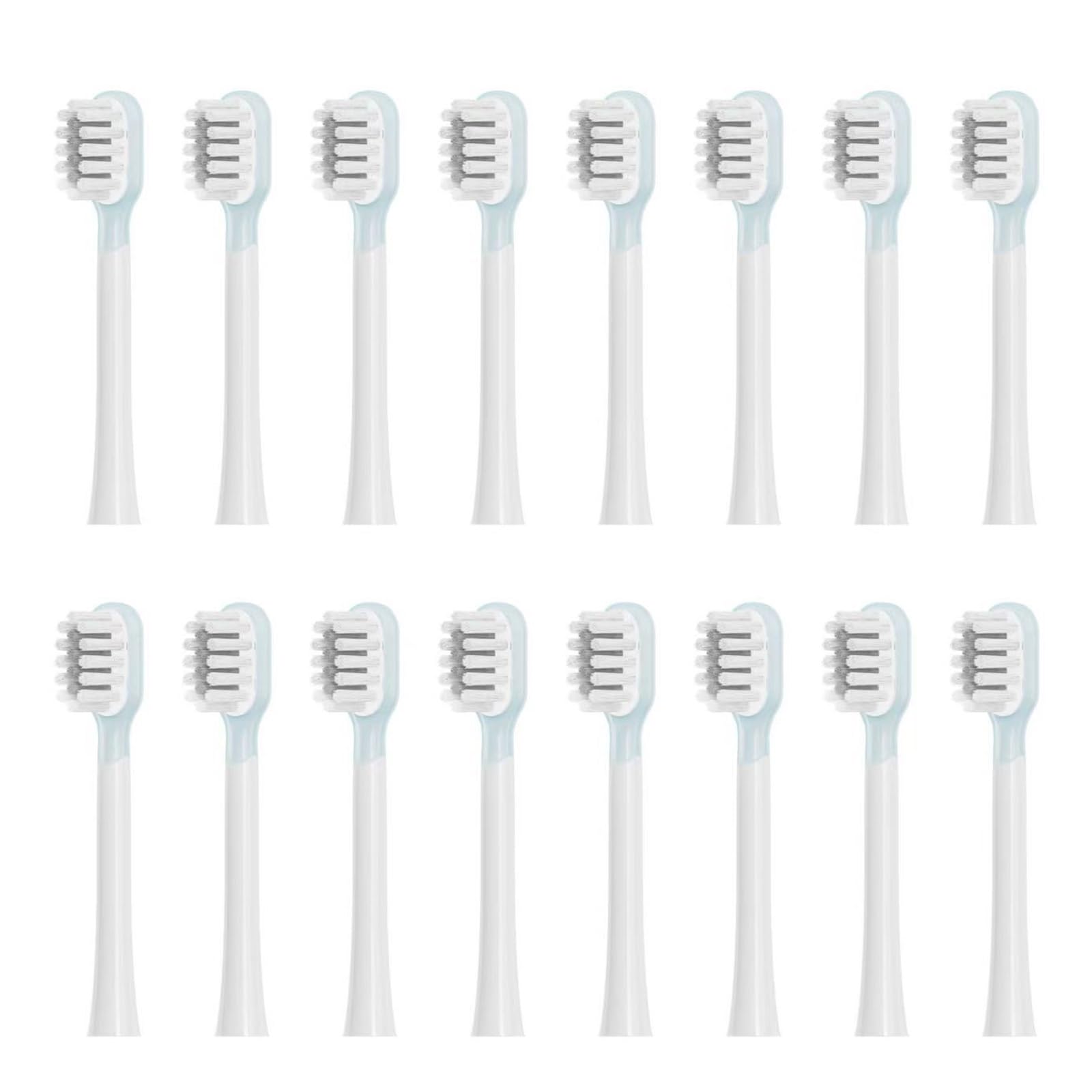 Testine Di Ricambio, Compatibile Con Laifen, LFTB01-P | LFTB01-A, LFTB01-S, setole e ugelli per spazzolino elettrico(16pcs Care(Soft))