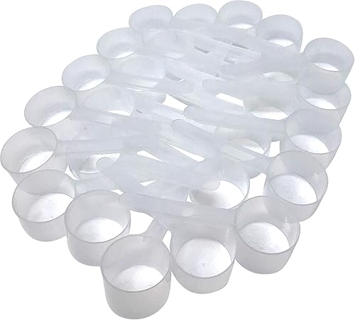 Miniatura 43 de Cucharas para medir café, granos, proteínas, especias y otros productos secos (muchos tamaños diferentes), Opaco