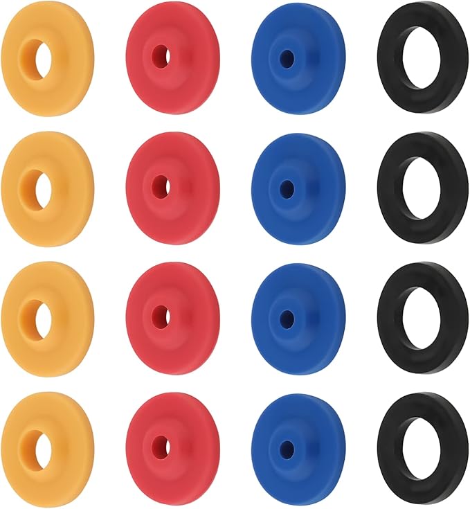 16pcs Shower Head Flow Restrictor, Silicone Flow Restrictor for Shower