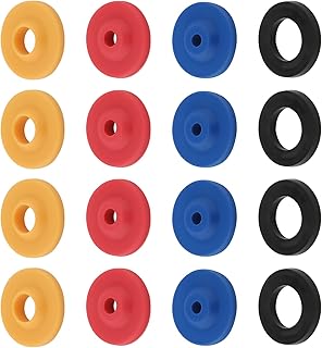 16pcs Shower Head Flow Restrictor, Silicone Flow Restrictor for Shower Head in 4 Specifications Water Flow Limiter for Shower Head Handheld Showers