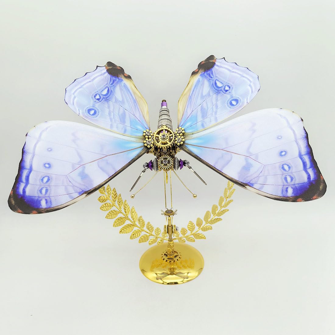 Puzzle 3D in metallo a forma di farfalla, 150+ pezzi, modello meccanico Steampunk, fai da te, da collezione, decorazione da scrivania, per adulti e hobbisti