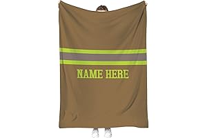 Personalized Firefighter Blanket: The Ultimate Comfort for Firefighting Heroes