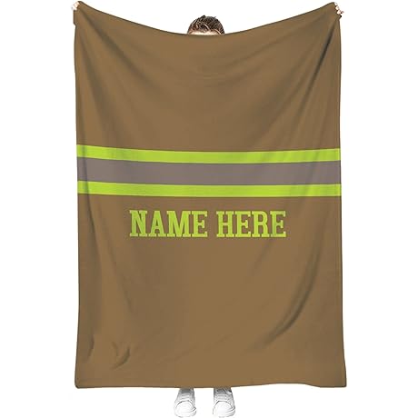 Personalized Firefighter Blanket: The Ultimate Comfort for Firefighting Heroes