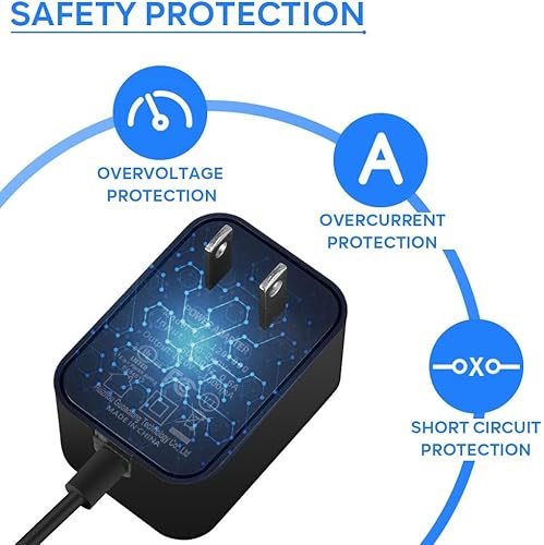 Miniatura 5 de KAKULO Fuente de alimentación de 12V 1A 100V  240V Adaptador de CA a CC 0.217 x 0.083 in y 0.098 in para equipos de 12 voltios, 100 mA, 200 mA, 300