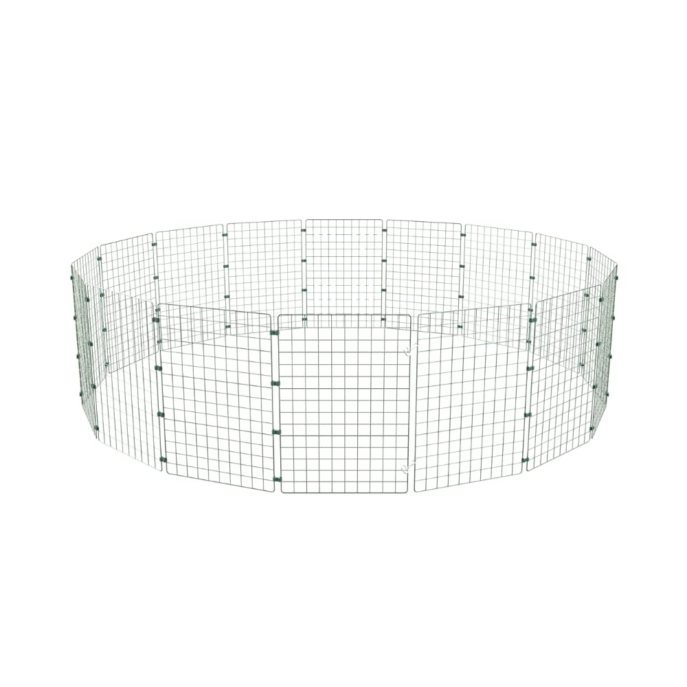 Dog Playpen - Exercise Pen Portable Puppy Play Pen Pet Exercise Multiple Build Playpen, Dog Pen, Foldable Puppy Pen For Indoor/Outdoor, Run Cage, 50cm Wide Panels
