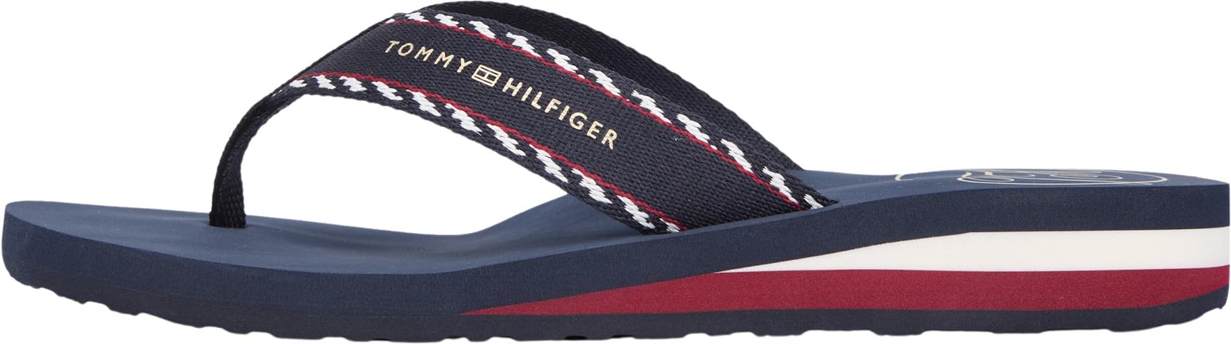 Tommy Hilfiger Damen Hilfiger Webbing Beach Sandal Zehentrenner