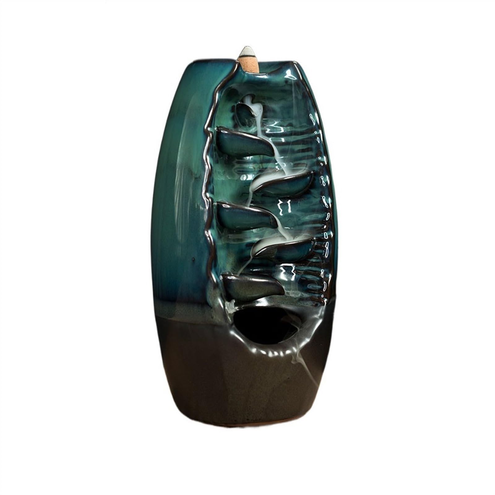 Incense Ash Catcher Personalized Ceramic Kiln Glazed Incense Burner Indoor Holder Exquisite Backflow