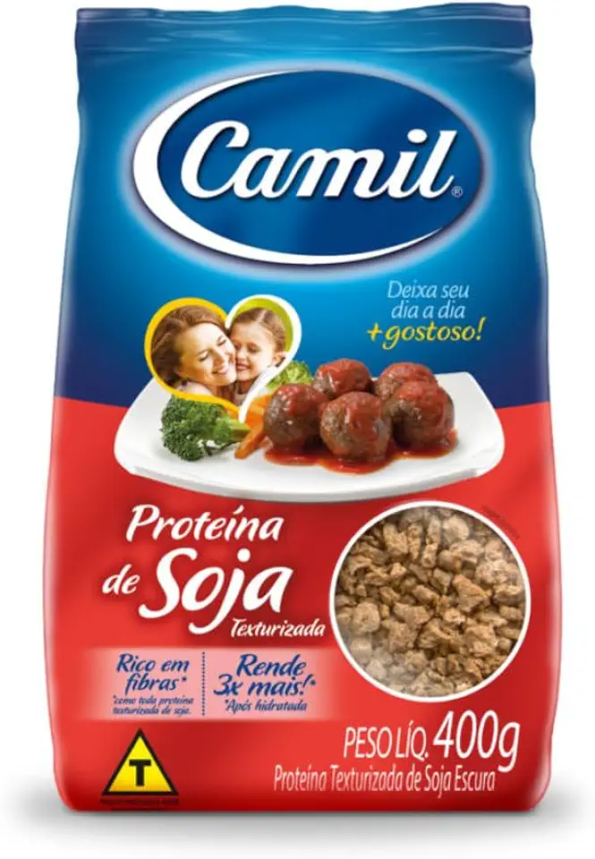 Camil - Proteina Texturizada de Soja Escura Camil 400g