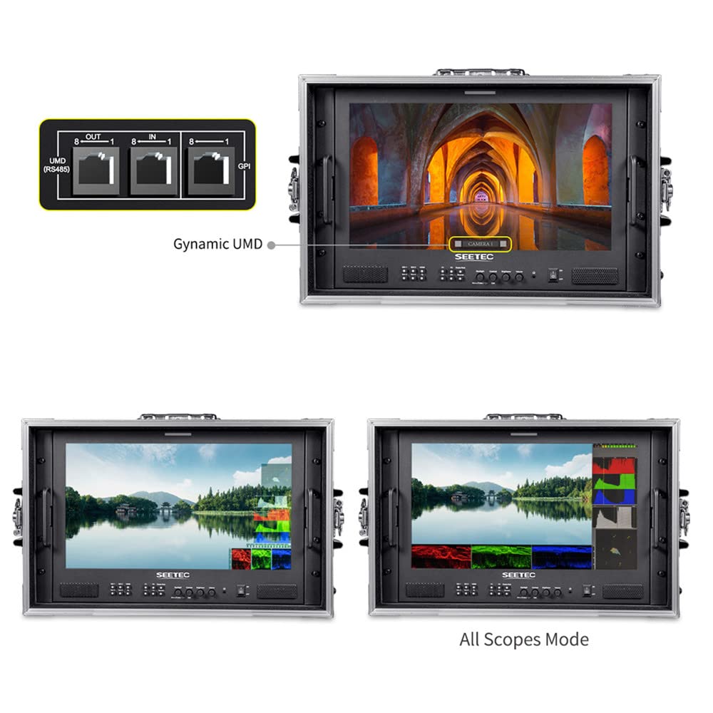 ATEM173S-CO 17.3インチ 3D LUT 監視モニター Amazon | SEETEC ATEM173S-CO 17.3インチ 3D LUT 監視モニター 監督用