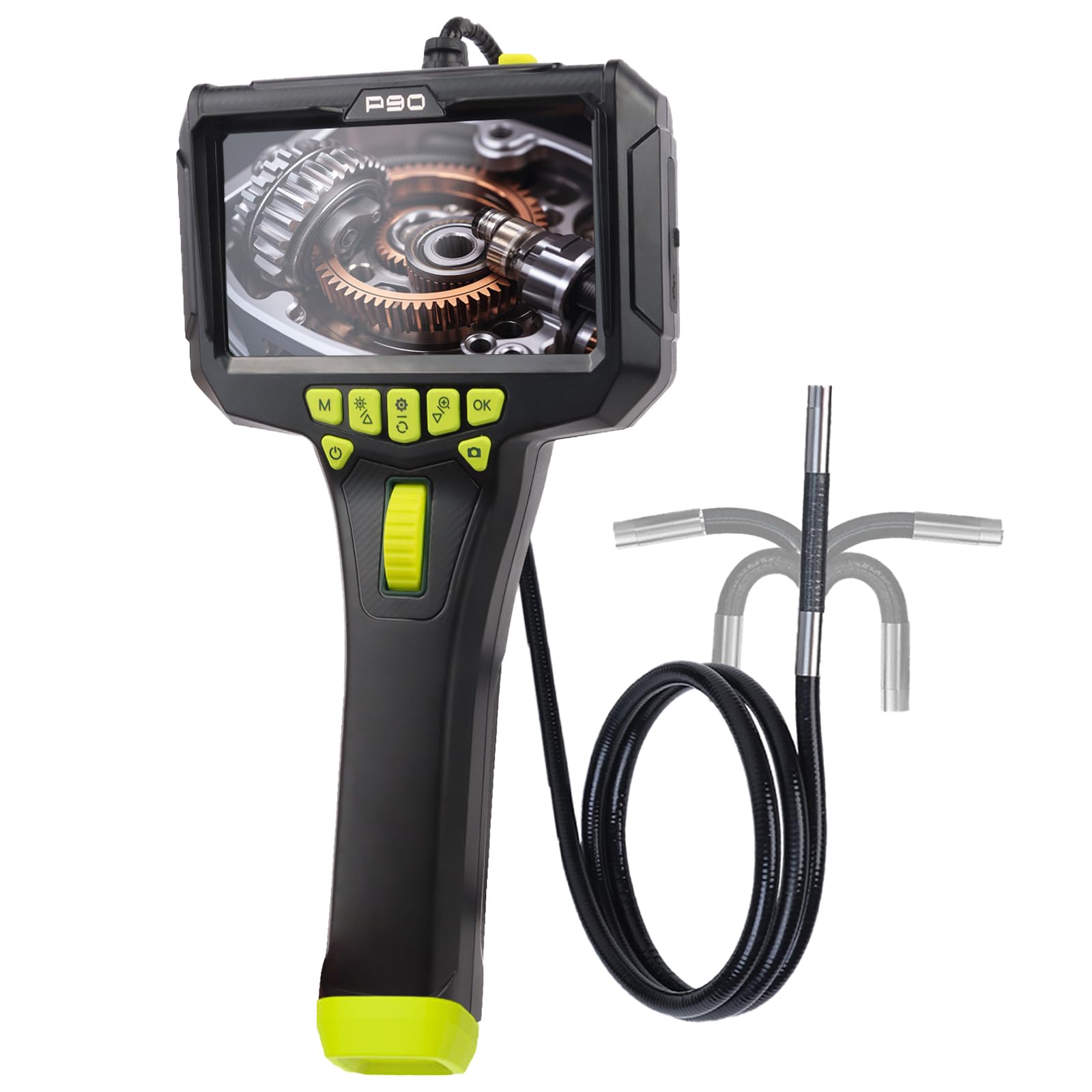 Cámara de inspección endoscópica, cámara de inspección de boroscopio digital 1080P