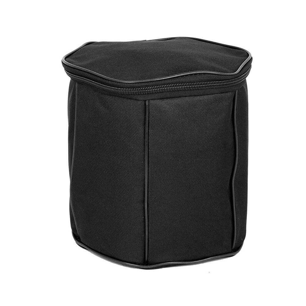 Concertina Gigbag, dick gepolsterte Oxford-Tuch-Tragetasche mit Innentasche, tragbare schwarze Schutzbox für Anfänger, 21,6 cm