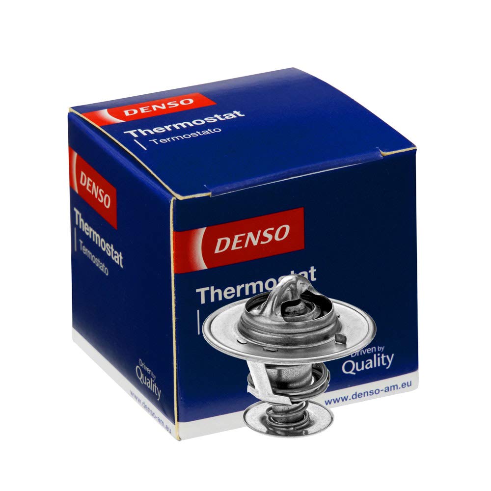 DENSO Automotive Thermostat - DTM82233 - Replacement OEM Engine Thermal Temperature Control Regulator for Reliable and Optimal Cooling