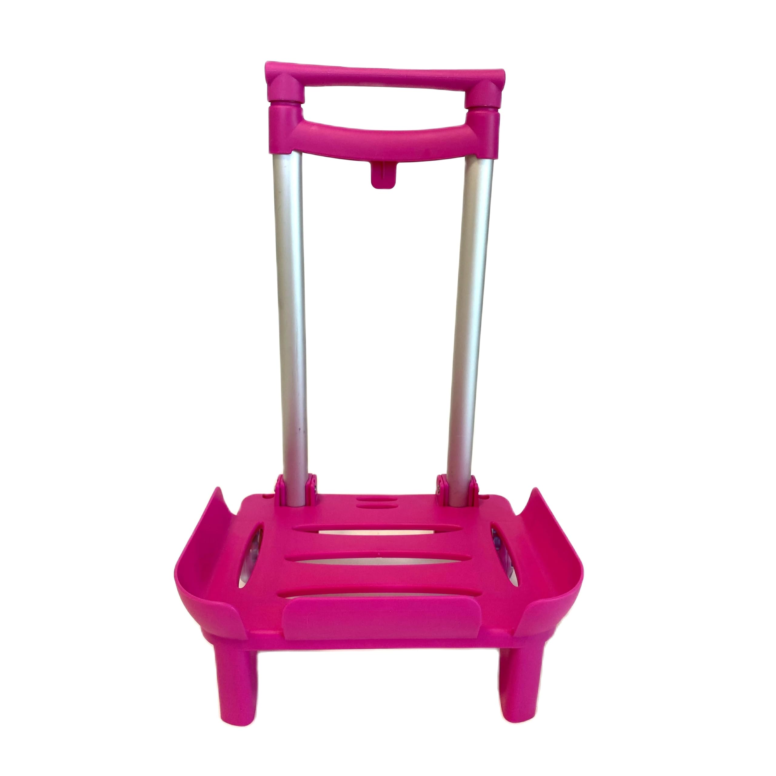 Chariot Roues Silencieuses 12 Kg Devesa Chariot Pour Sac à Dos Scolaire – Noir – Aluminium Résistant Et Pliable, Léger Et Stable, Avec Design Ergonomique Pour Éviter Les Maux De Dos, Compatible