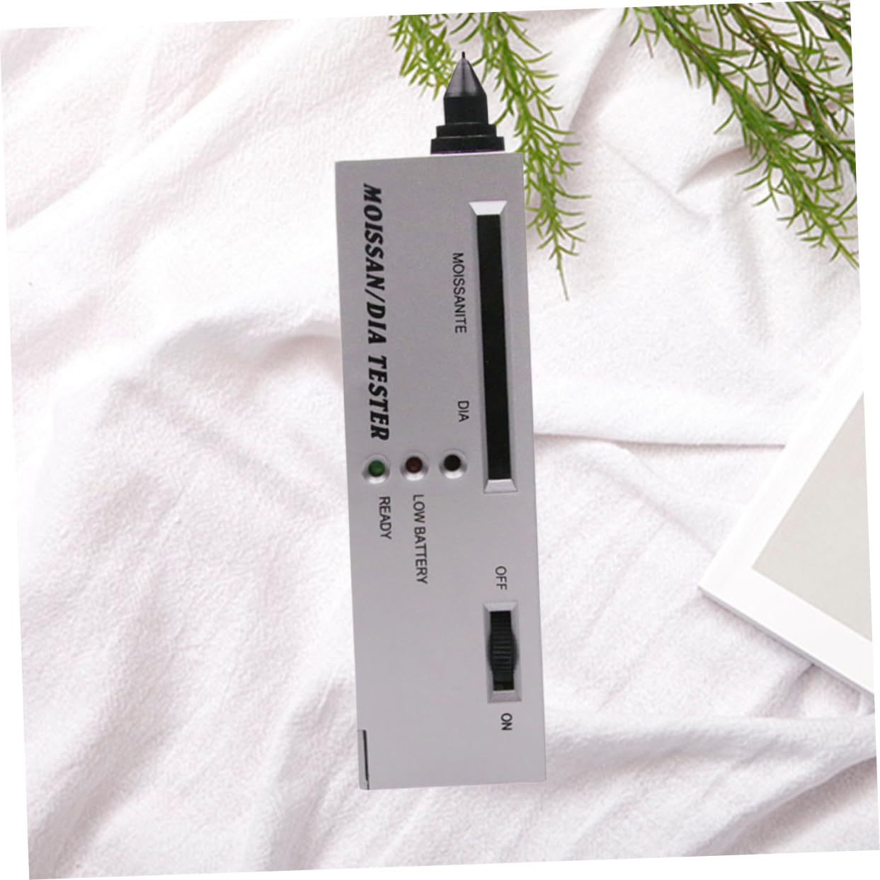 HOODANCOS Diamond Selector Tester Moissanite Tester Kit Accurate Gemstone Jewelry Tool for Reliable Testing Durable Design for Use Easy Calibration for Various