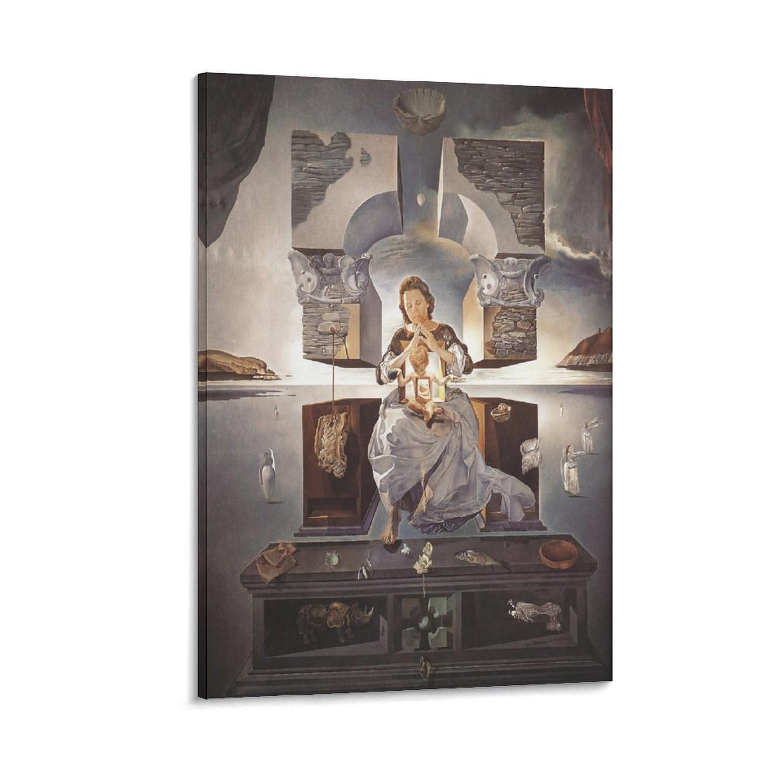 Amazon.co.jp: サルバドール・ダリ《ポルト・リガトの聖母》ポスター Amazon.co.jp: サルバドール・ダリ《ポルト・リガトの聖母》ポスター