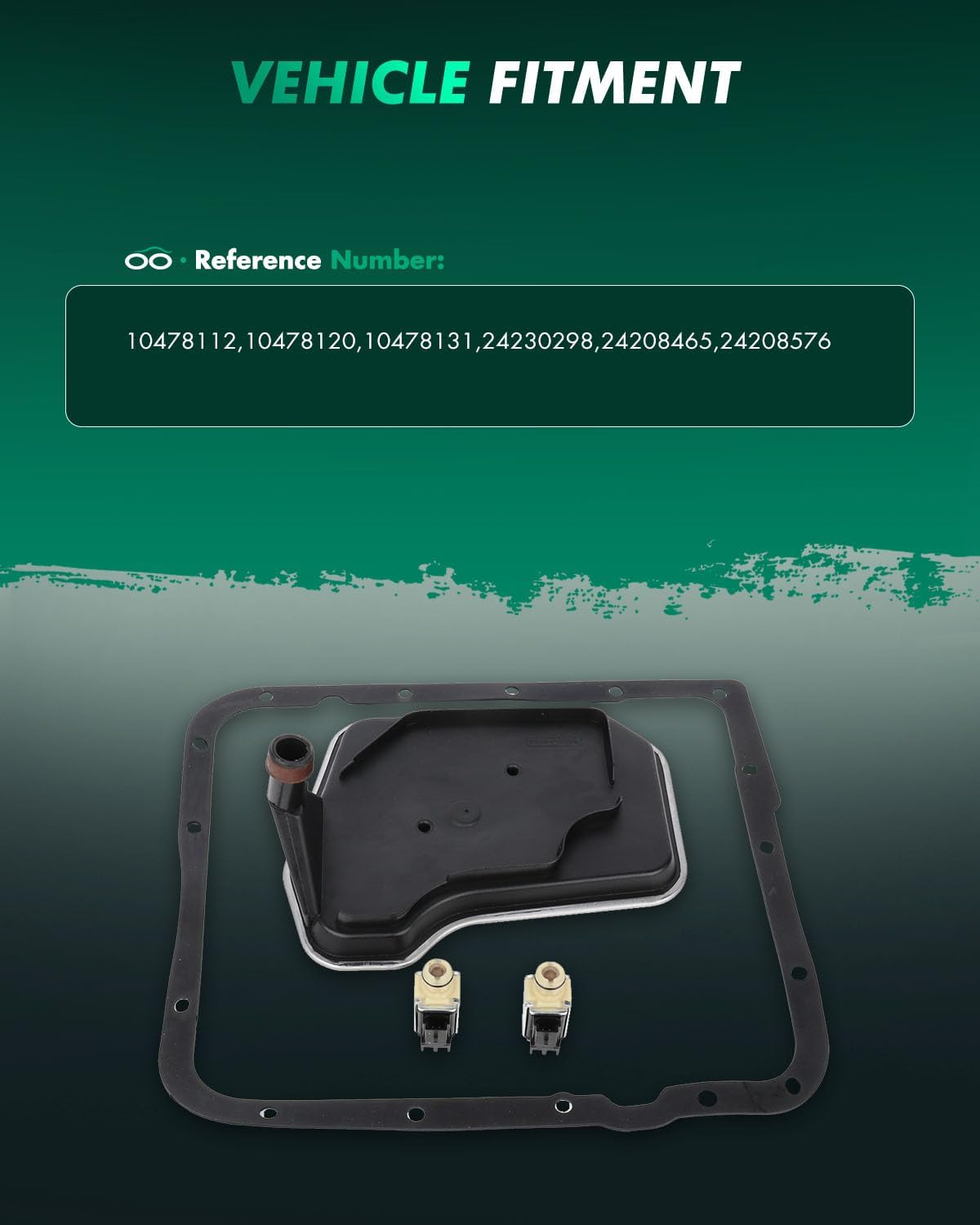 SCITOO 10478112 Shift Solenoid Transmission Gasket Kit 2004-2007 for Buick Rainier 1999-2000 2002-2006 for Cadillac Escalade