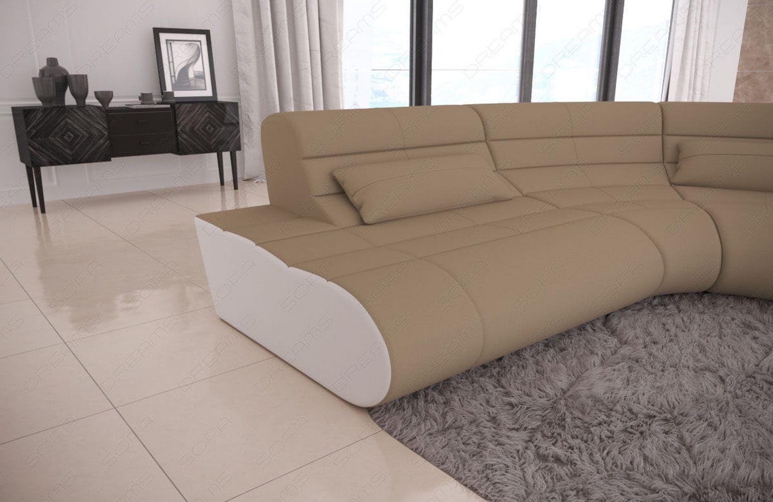 Sofa Dreams Mini Stoff Ecksofa Concept L-Form