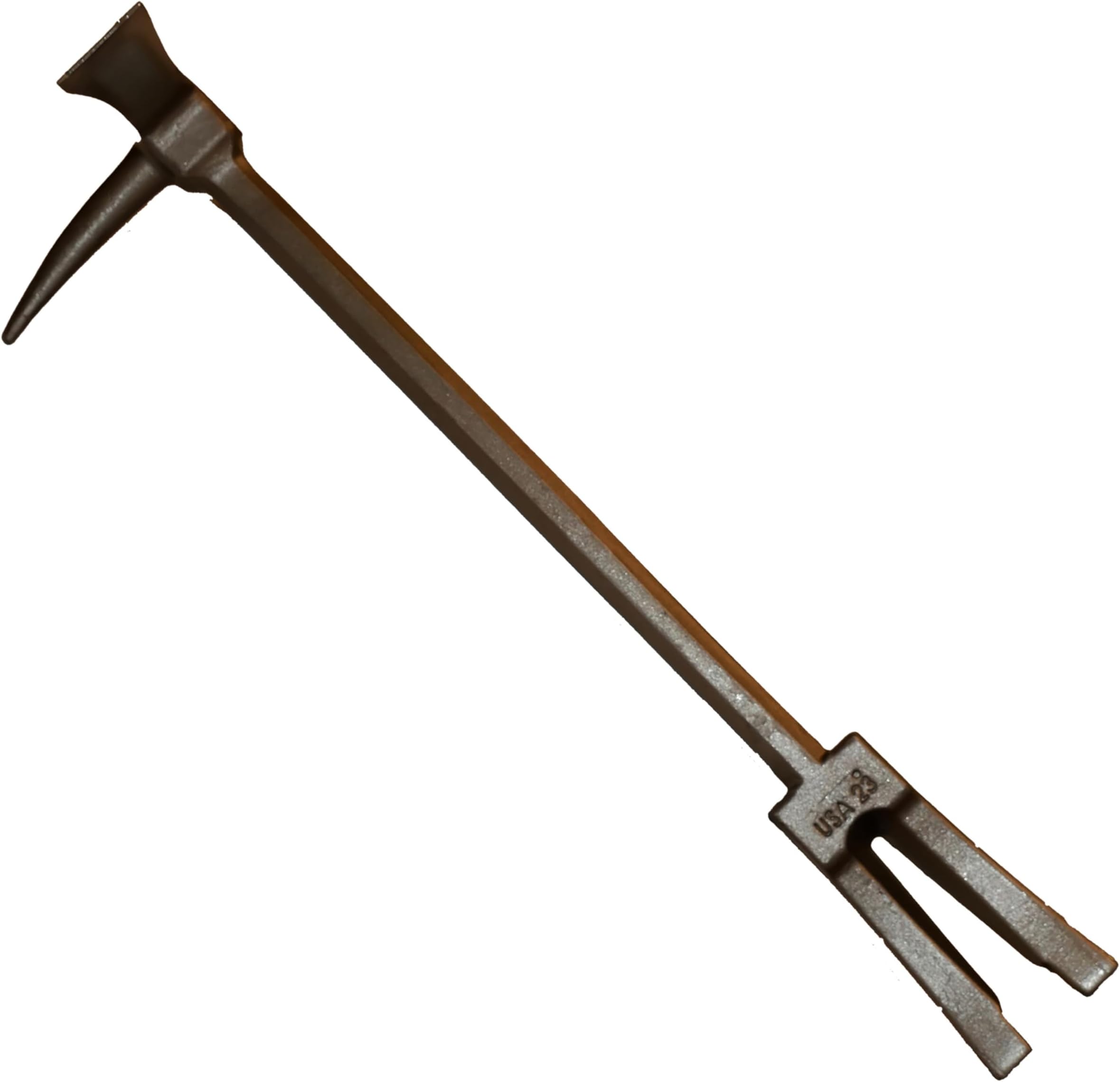 Council Tool Halligan Bars – One-Piece Steel Forced Entry Tools, Standard or Black Finish, Made in The USA