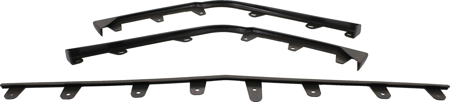 Evan Fischer Front Left or Right Bumper Trim Molding Compatible with 2009-2015 Cadillac CTS V Model Gray