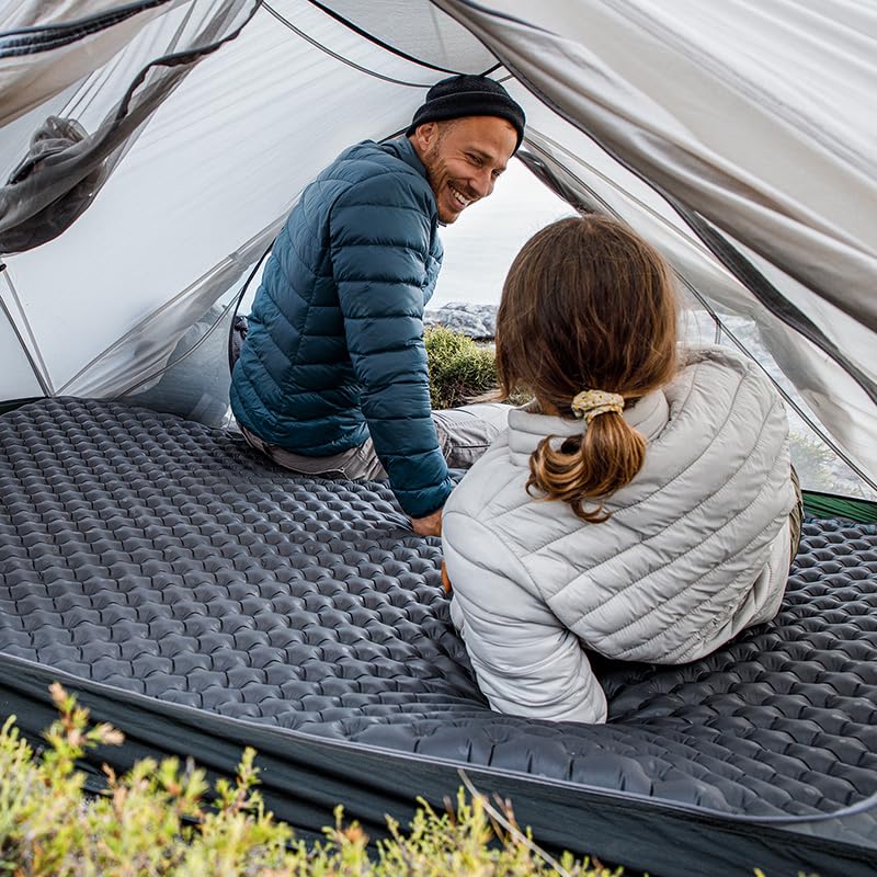 Naturehike 8.8 R Value Camping Slaapmat 4 Seizoenen Ultralichte Zelfopblazende Slaapmat Luchtmatras Duurzaam met Opblaasbare Tas (L