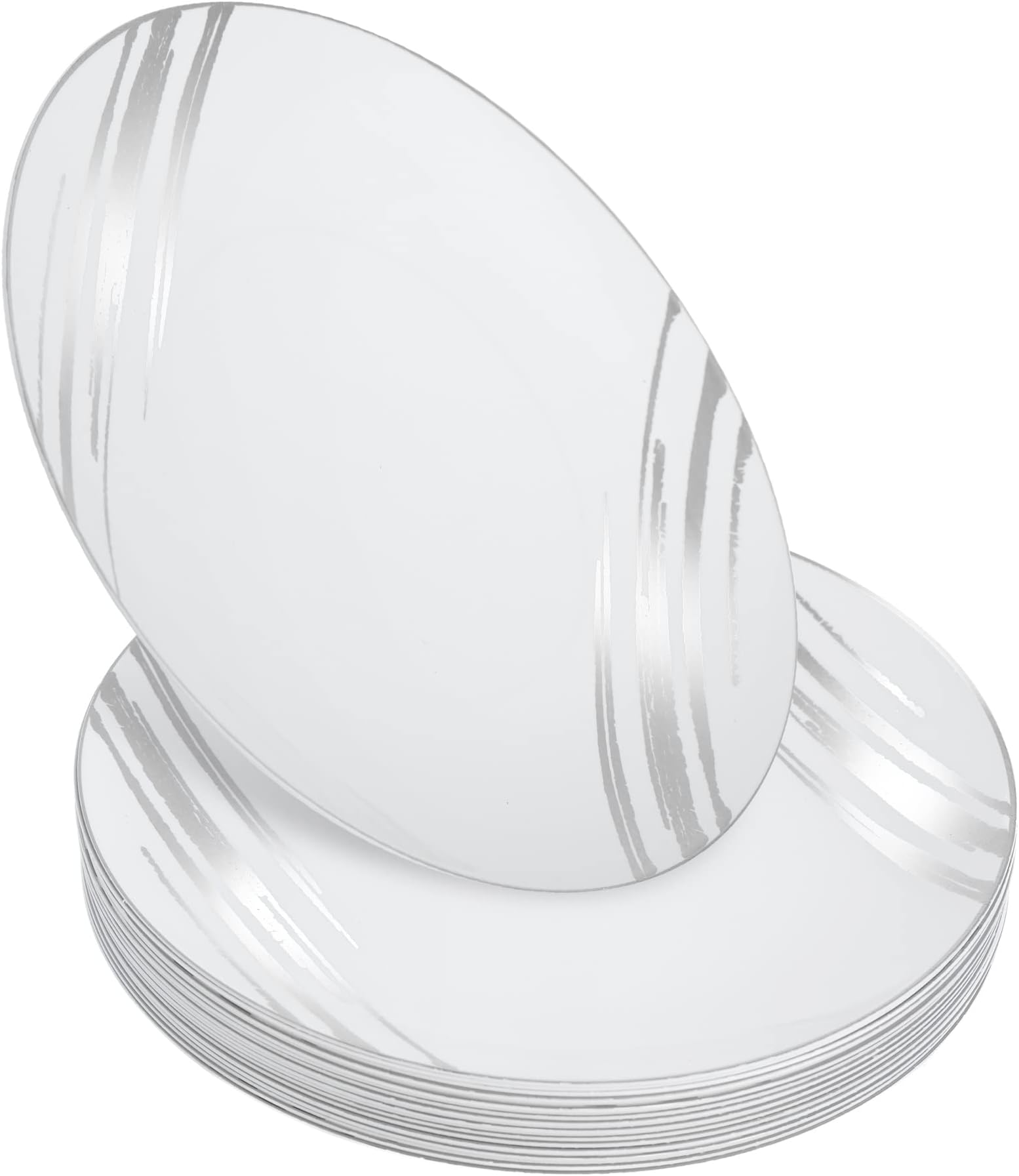 KRÜGER 'Karl 14136/B Plat De De De Caissettes Et Plat à Lasagnes Husum 36 Cm Plat De Cuisson, Moule, Acier, Blanc Avec Bordure Bleue, 36 X 23 X 7 Cm