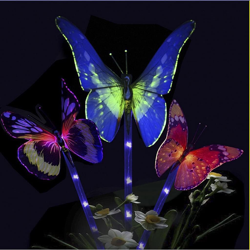 3pcs Solar Garden Light Plug-in Light Led Luminous Fiber Optic Decorative Light Villa Decor Landscape Lighting Lantern image 5