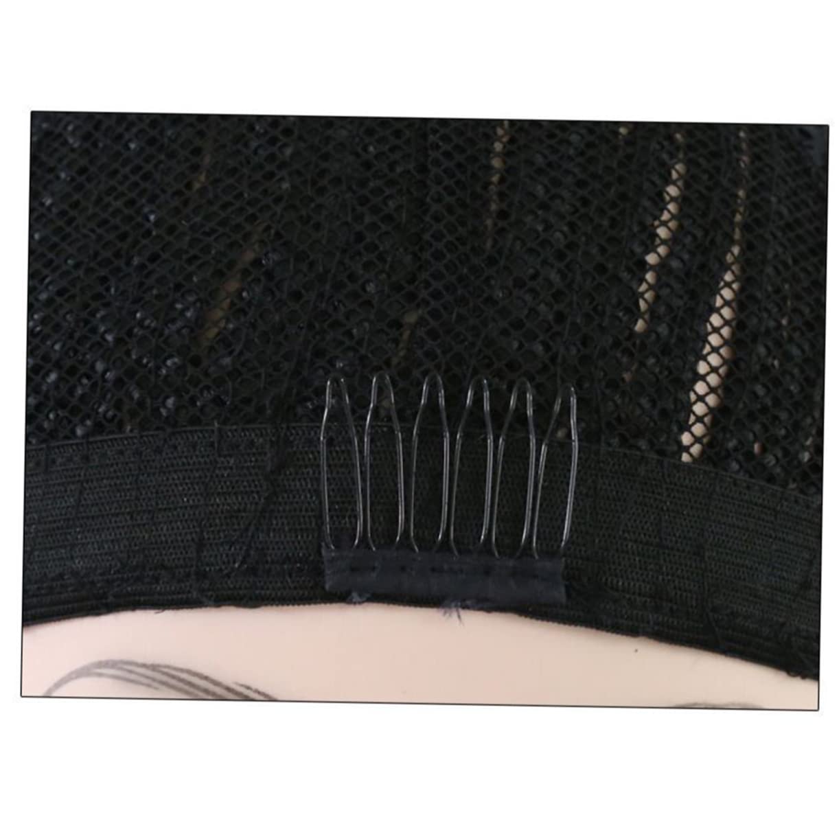 Healeved 3piezas Gorro De Peluca De Ganchillo Negro Para Trenzas Talla s Para Crear Pelucas De Trenzas Malla Transpirable y Elástica y Cómoda Para Uso Diario