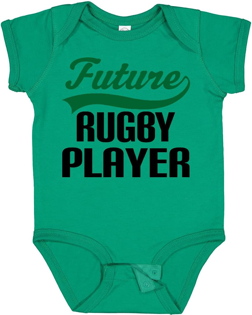 inktastic Future Rugby Player Baby Bodysuit
