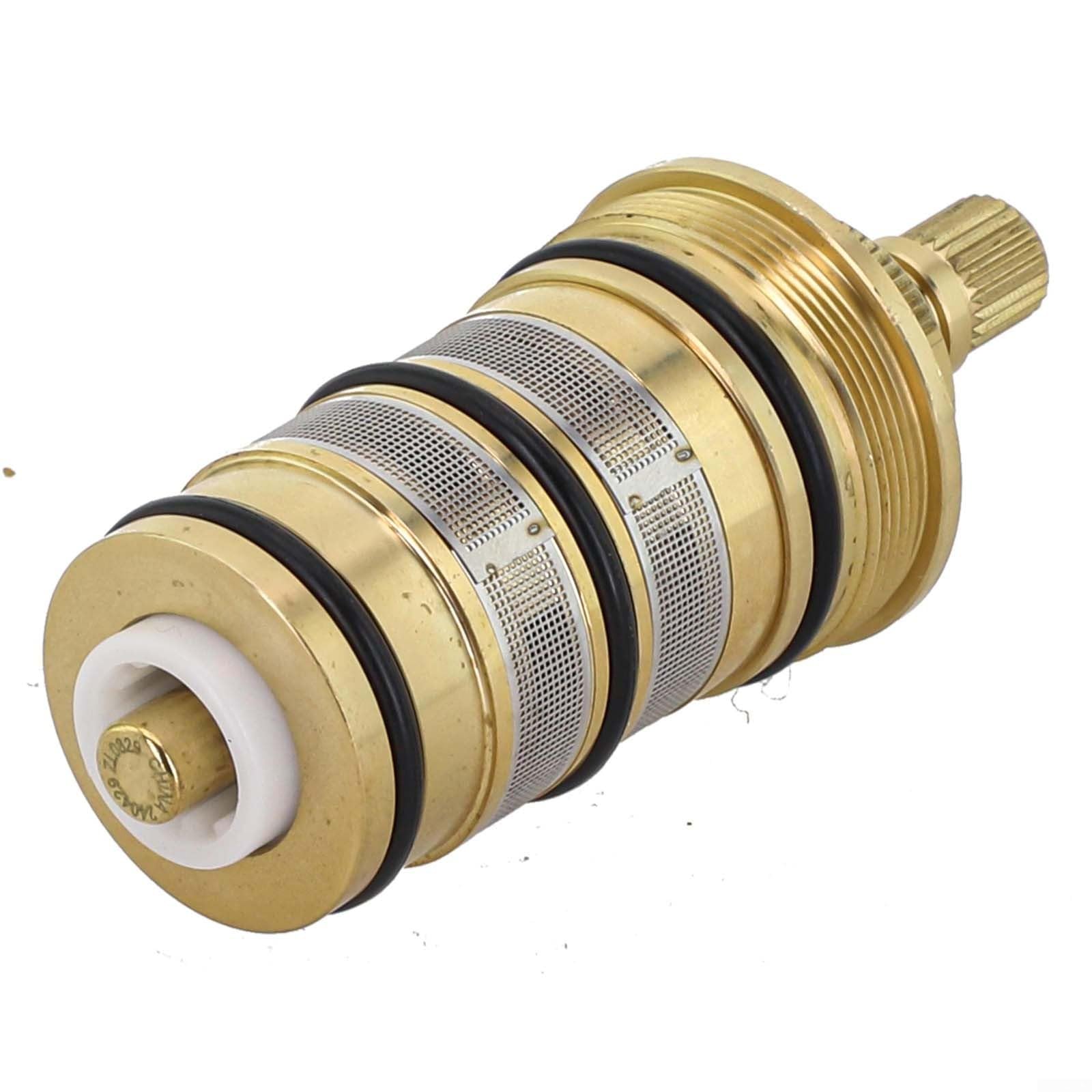 Cartouche thermostatique en laiton pour mitigeur de douche pour contrôle de la température, pièces de rechange pour robinet de salle de bain 20-48 ℃ de sécurité à 38 ℃