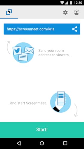 ScreenMeet: Screen share your phone and tablet