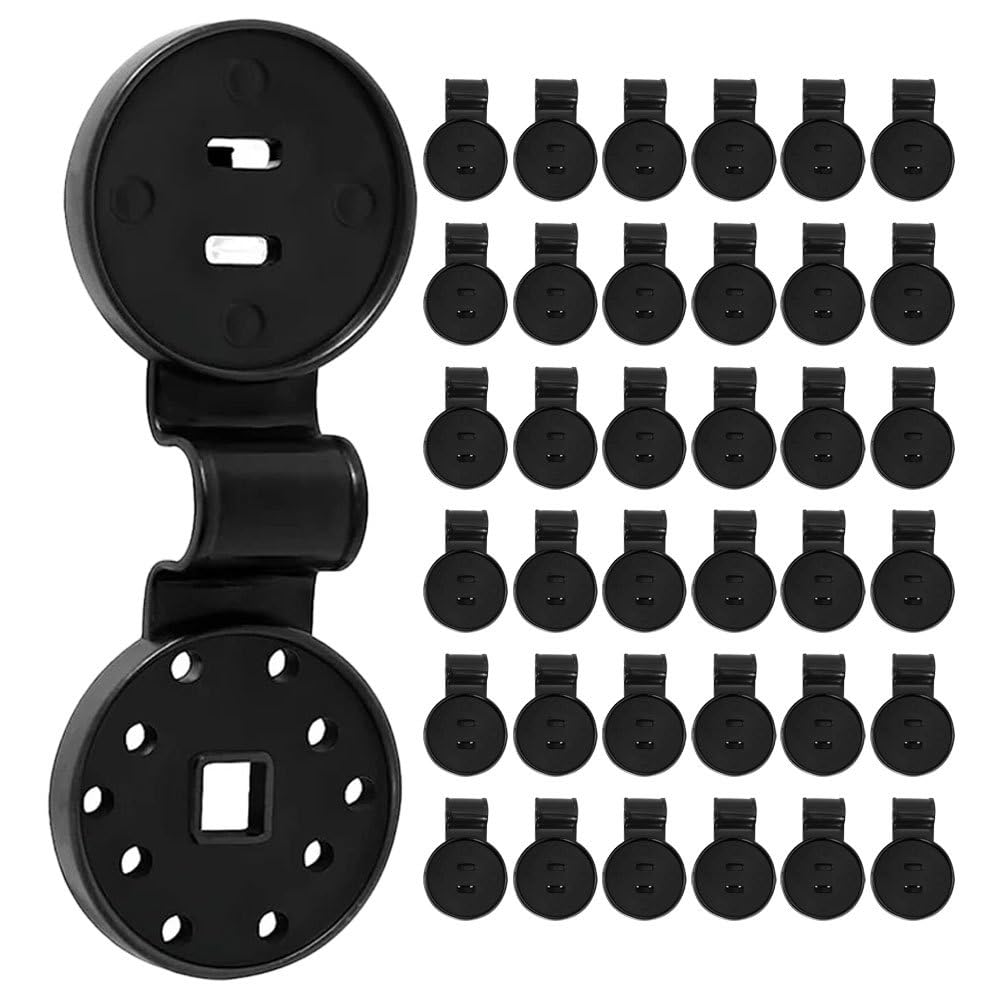 Mipcase 100pcs Shade Cloth Clips, Heavy Duty Tarp Clips Tarp Clamps for Garden Sun Shade Netting