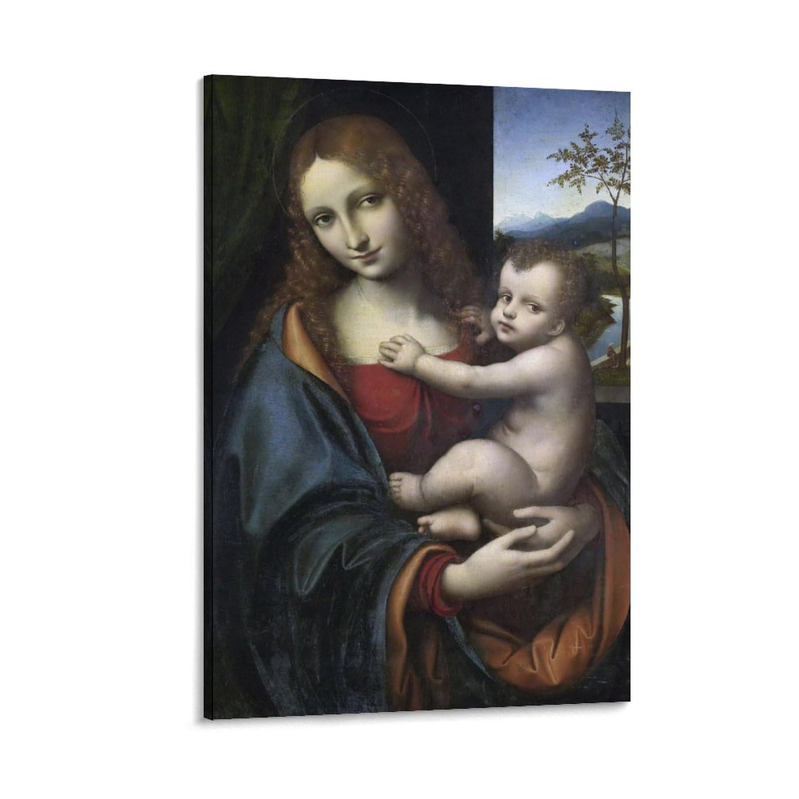 Amazon.co.jp: Leonardo Da Vinci レオナルド・ダ・ヴィンチ「マリアと