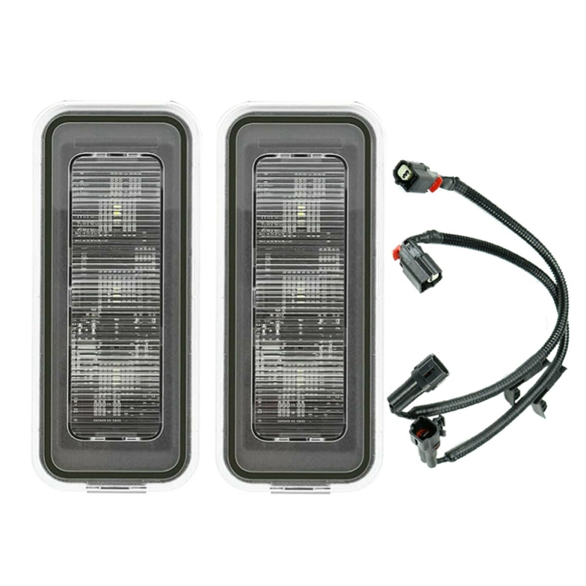 YARNOW Innenraumbeleuchtung für Pick up Ladefläche Lampensatz aus Abs und Acryl mit Extrem Niedriger Wärmeentwicklung und Umweltschutz für Lkw und Pkw