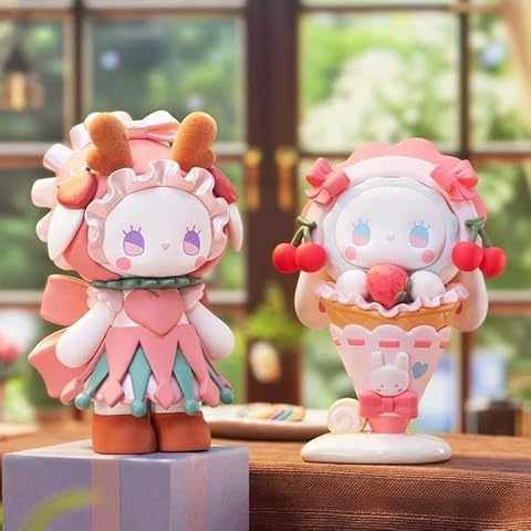 GKX Genuine Blind Box for Trendy Collectibles in The There's a Café in The Mysterious Forest Series These Figurines, Dolls, and Ornaments Make Great Gifts 1 PC Cover