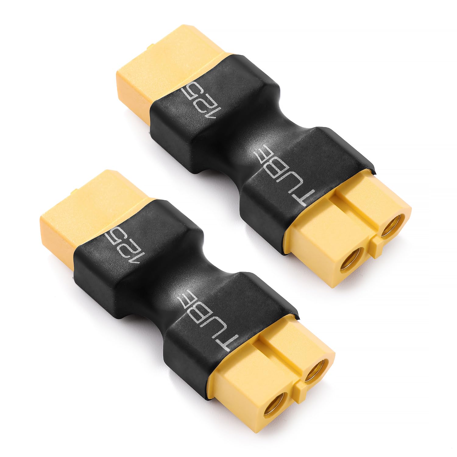Lyeteung 2 PCS XT60 Connector Adapter, XT60 Female to Female Connector, for RC LiPo Battery
