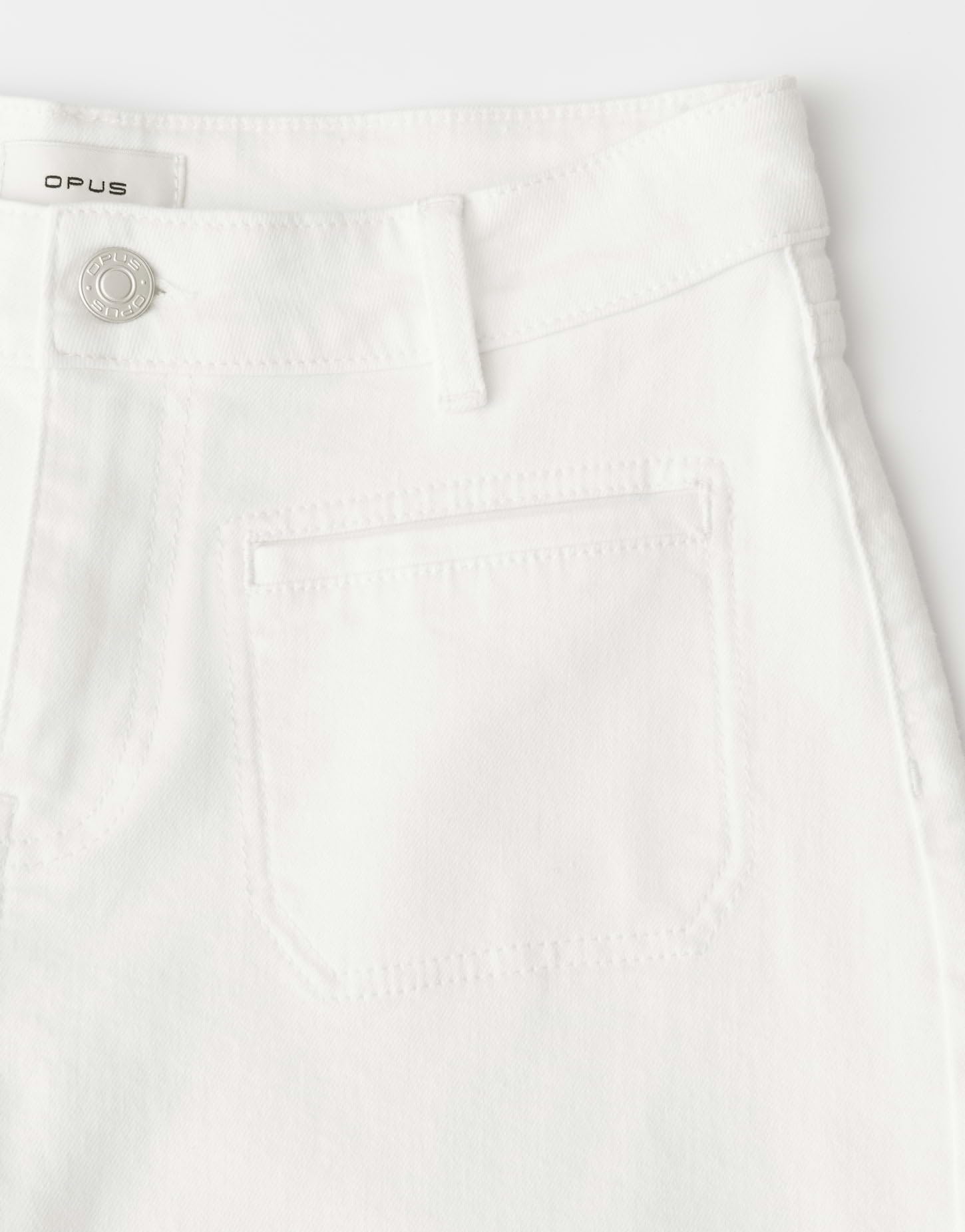OPUS Damen Wide | MIVA URBAN Wide Leg Jeans aus BCI Cotton Mix Mid Rise