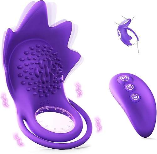 Juguete sexual vibratorio para el pene con 10 modos de vibración, juguetes sexuales de silicona impermeables y elásticos para hombres, juguetes