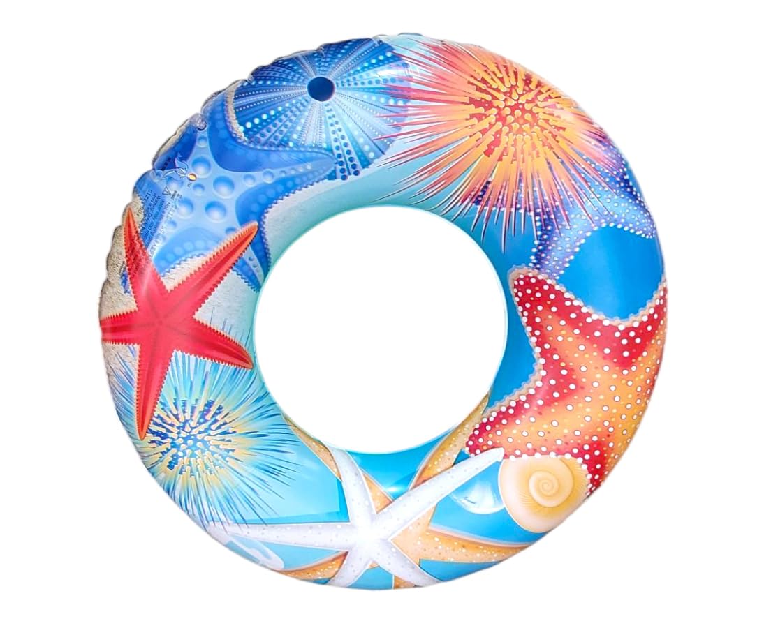 Inflatable Swimming Ring, 50-90 cm,Pool Float, Multicolor (90 cm)-image-18
