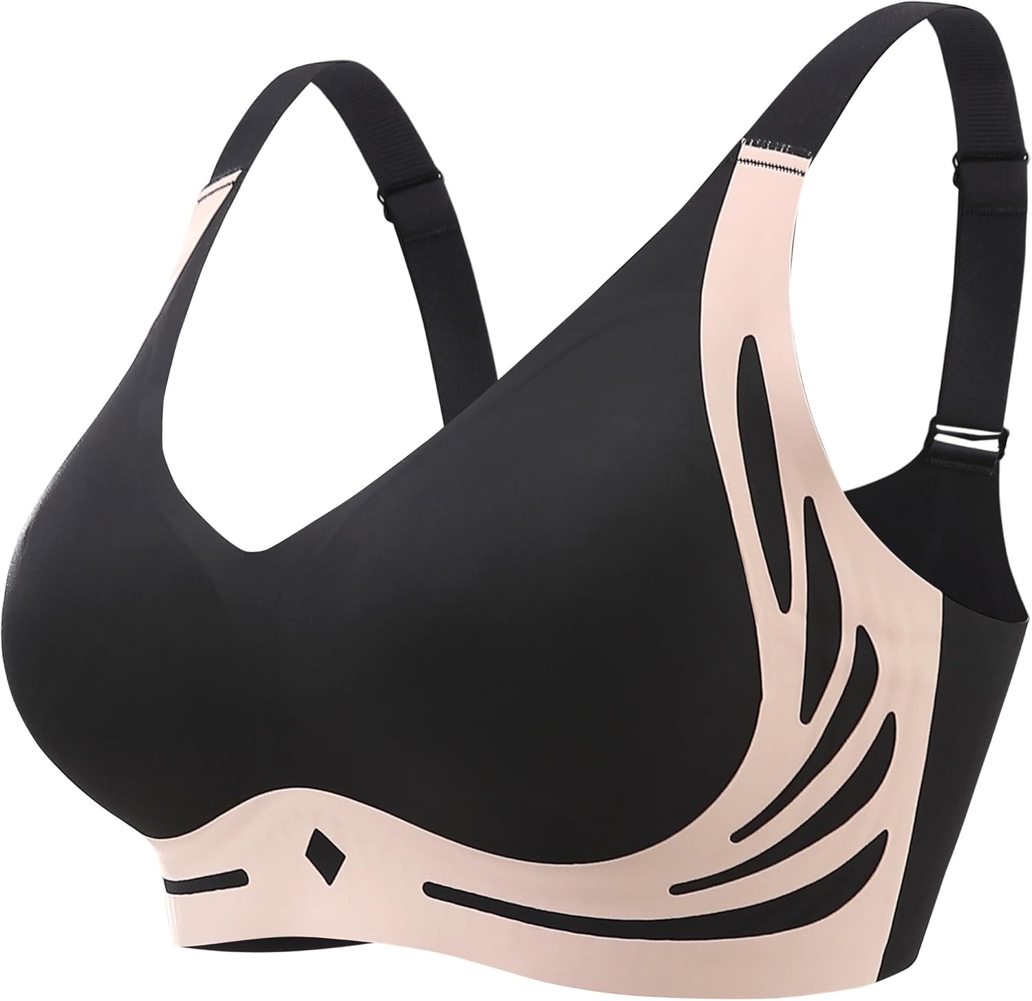 Womens Wireless Bras Comfortable No Underwire Bralettes Full Coverage Everyday Bras