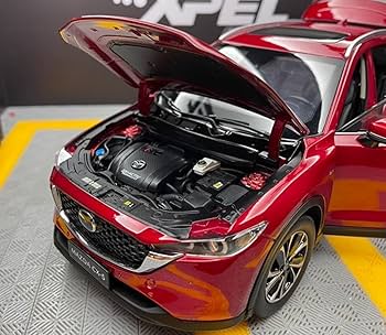 Amazon.co.jp: △入手困難！純正 1/18 MAZDA マツダ CX-5 赤