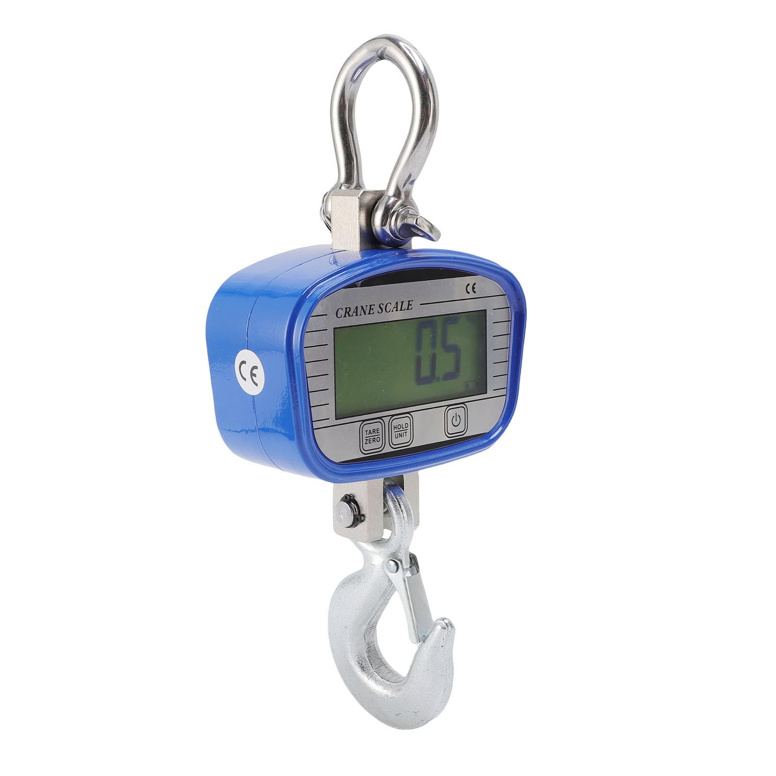 Digitale Kranwaage, 1500 Kg 3300 Lb Digitale Hängewaage mit LCD-Hintergrundbeleuchtung, Fernbedienung, Industrielle Hochleistungs-Kranwaage für Bauernhof, Viehzucht, Fabrik, Bau