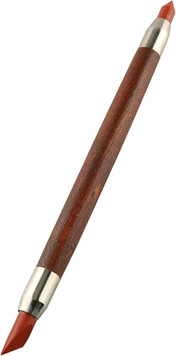 Miniatura 5 de Tegg Pinceles para moldear arcilla, 3 piezas de doble cabeza con punta de goma, moldeadores de bolígrafos de arcilla para arte de uñas, tallar,