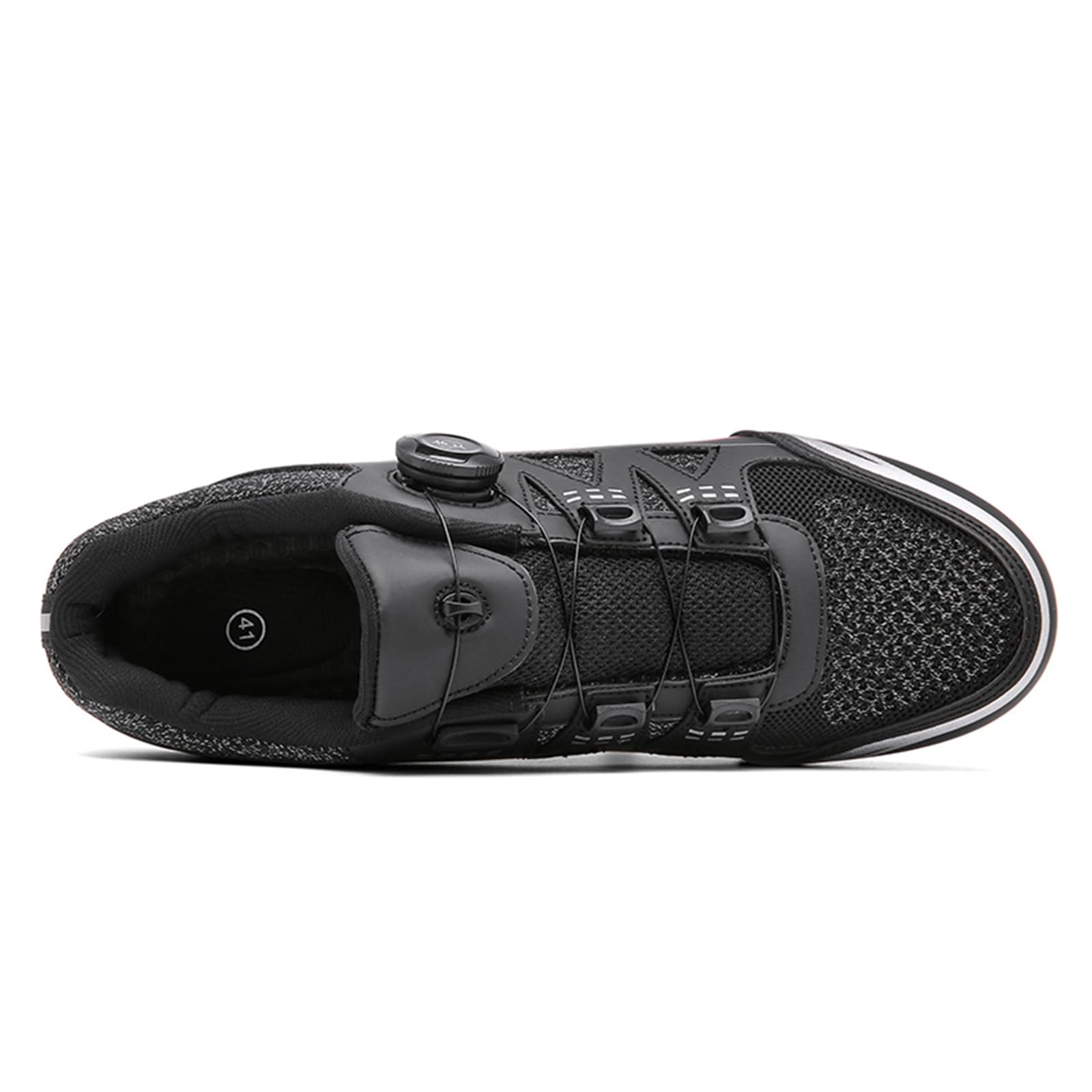 MTB Fahrradschuh Herren Damen Mountainbike Schuhe kompatibel mit SPD 2 Schrauben mit Cleats atmungsaktiv widerstandsfähig Radschuhe Schuh