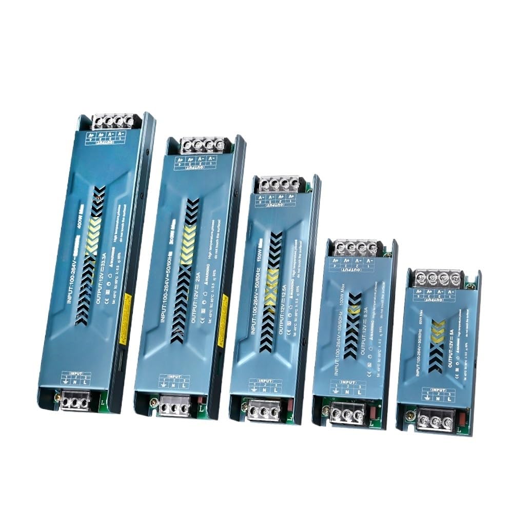 MQXFCZUX DC 12V LED Lighting Ultra Thin Power Supply 150W Adjustable LED Driver