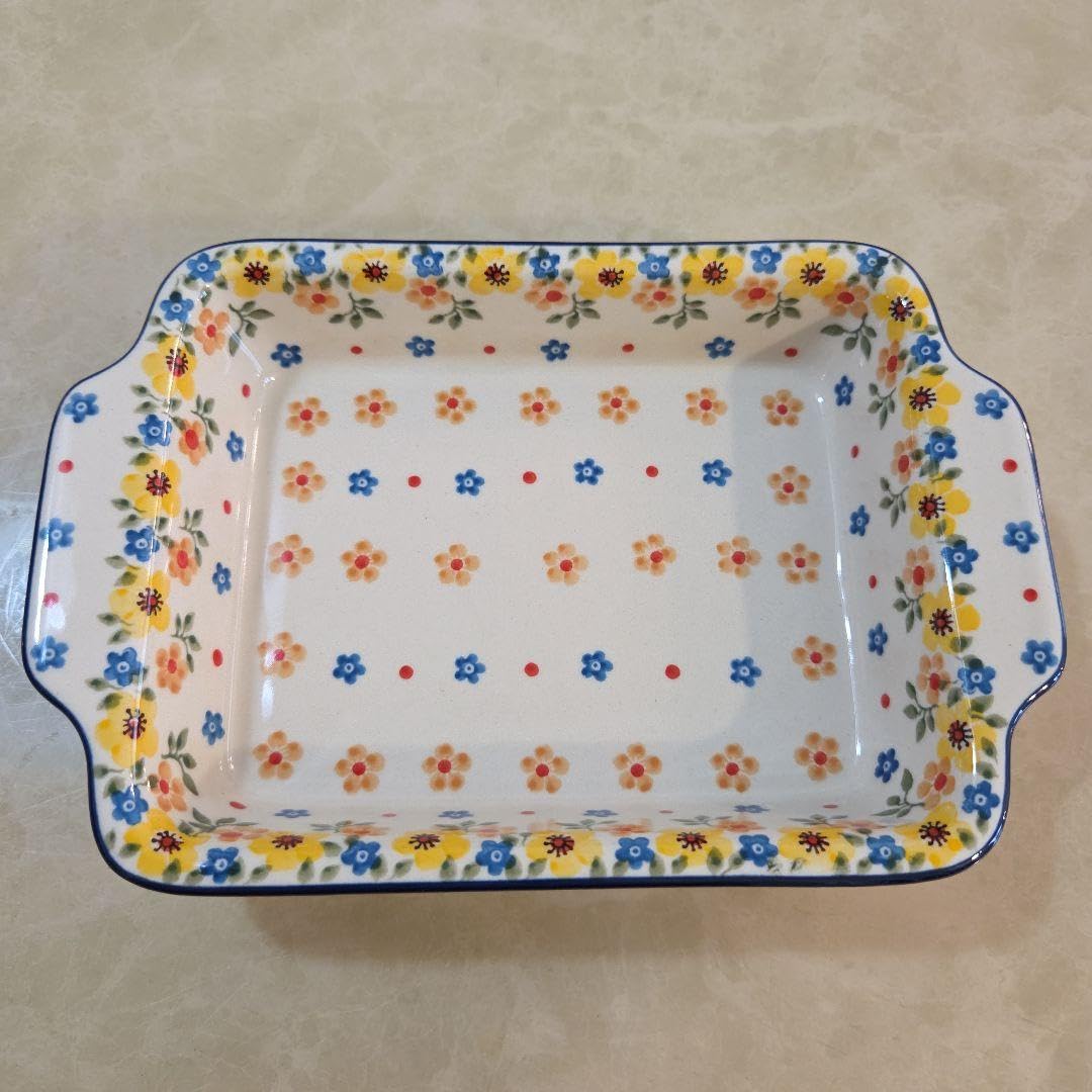 Amazon.co.jp: ポーリッシュポタリー グラタン皿 : Home & Kitchen