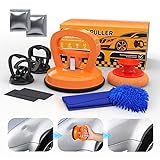 10-in-1 Dent Puller – Multi-Use Car Dent Puller Tool Kit, 3PCS Suction Cup Dent Remover for Vehicle Repair, Glass, Screens, Tile & Object Lifting