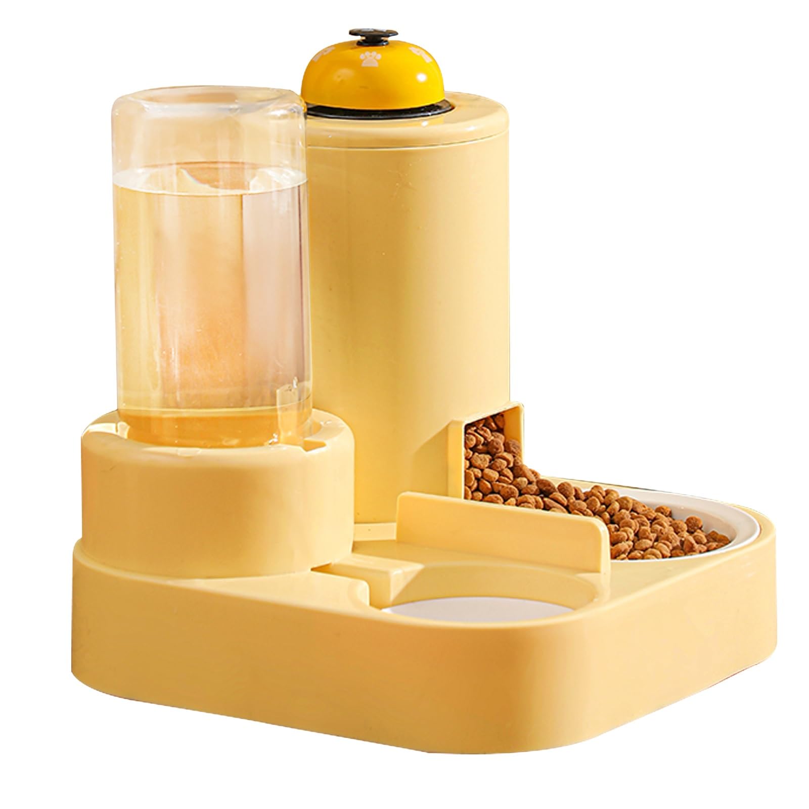 Comedero Gatos, Comedero Gato Automatico, Dispensador Comida Gatos para Gatos para Mascotas Pequeñas y Medianas